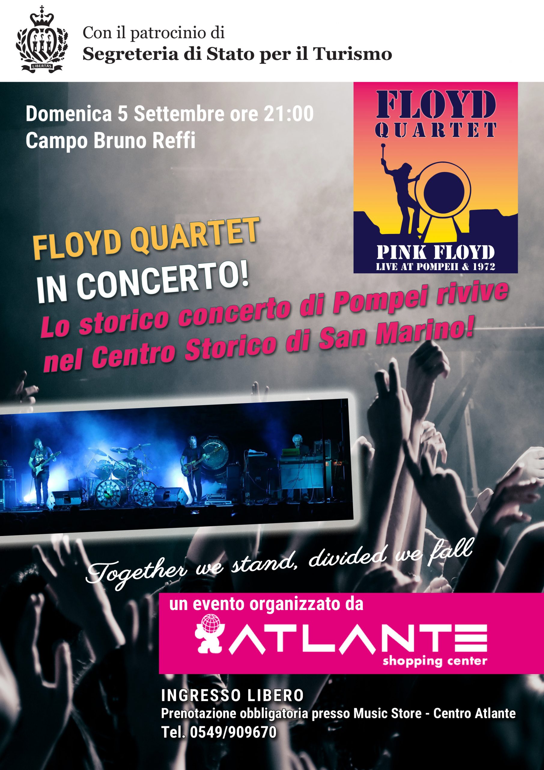 FLOYD Quartet – Pink Floyd Live At Pompeii & 1972