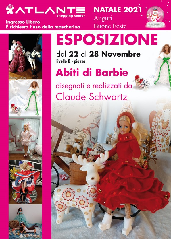 ESPOSIZIONE ABITI DI BARBIE